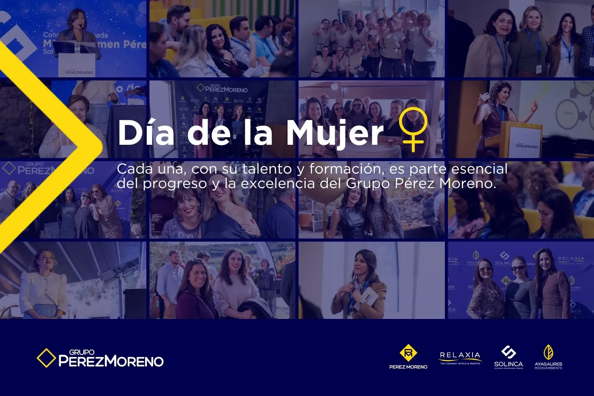Portada de noticia: Conmemoramos el 8 de marzo: más de 400 mujeres hacen posible, cada día, el Grupo Pérez Moreno