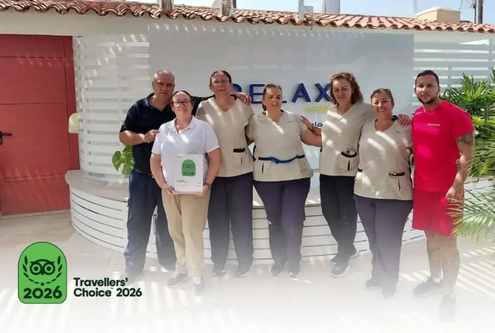 Portada de noticia: Relaxia Los Girasoles, galardonado con el premio Traveller's Choice 2026 de Tripadvisor